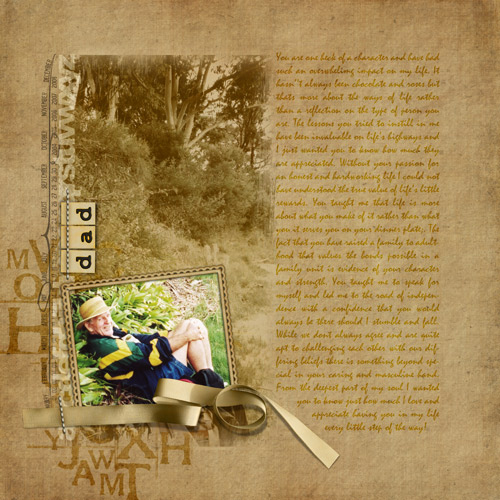 A Tribute to Dad