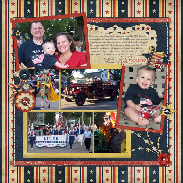 Adam's 1st Parade
