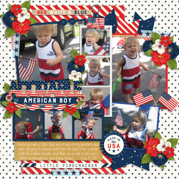 Adorable American Boy