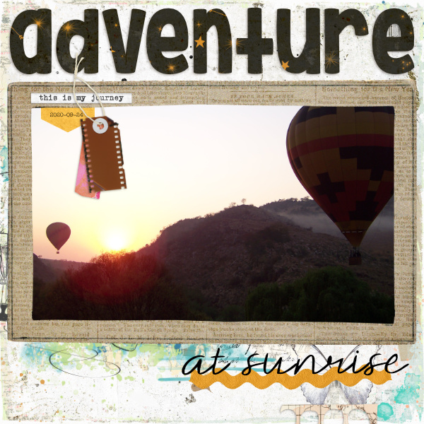Adventure at sunrise
