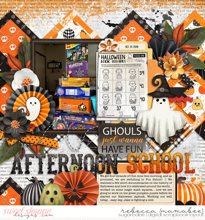 afternoon ghouls school