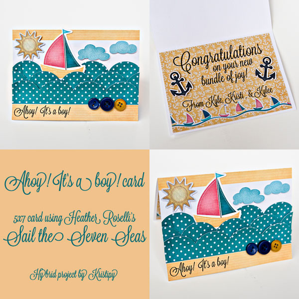 Ahoy! It's a Boy Card