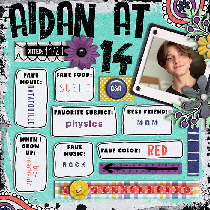 Aidan at 14
