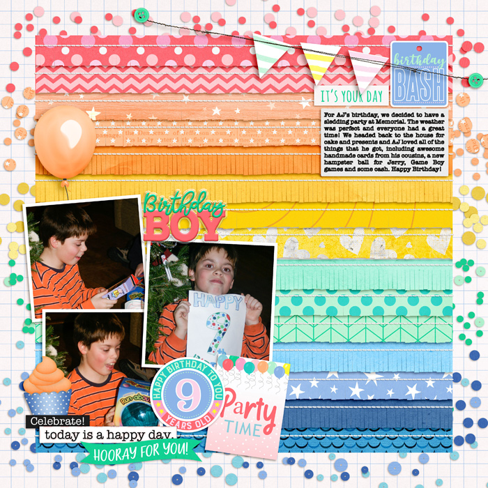 AJ's Ninth Birthday