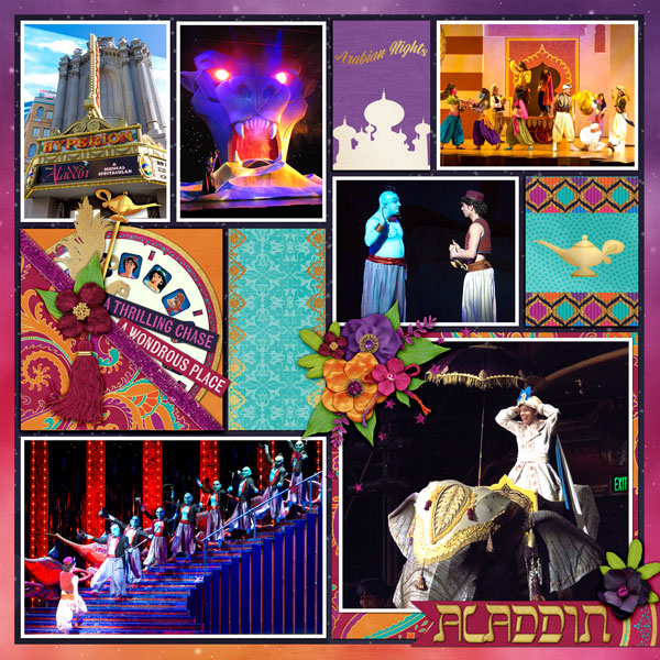 Aladdin Musical - left side