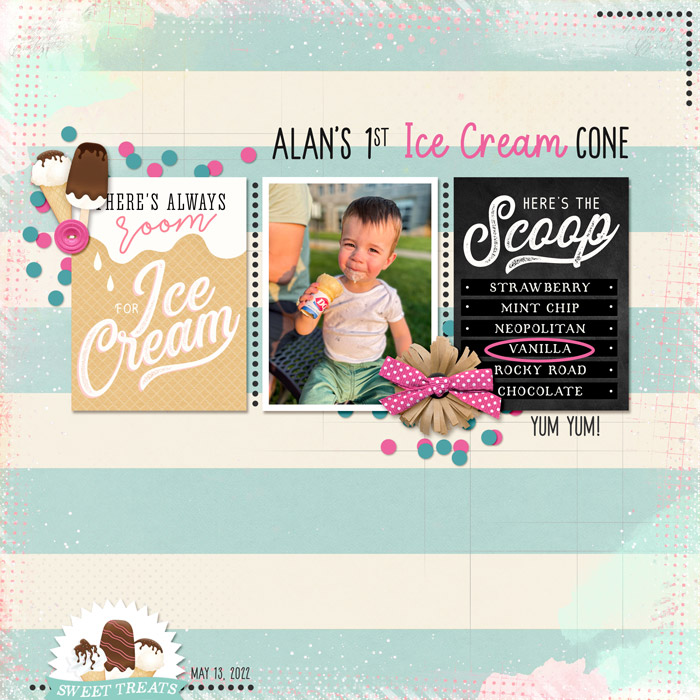 Alan's First Ice Cream Cone