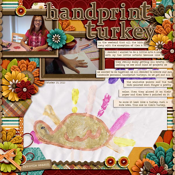 Alex's Handprint Turkey