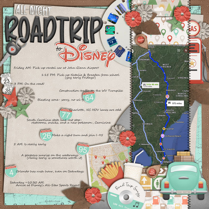All-night Roadtrip to Disney