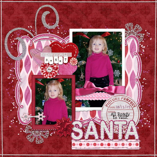 All Ready to Visit Santa