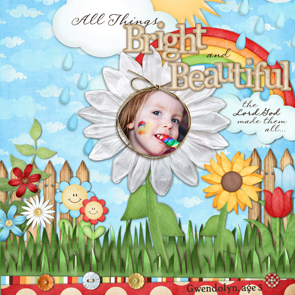 All things Bright and Beautiful