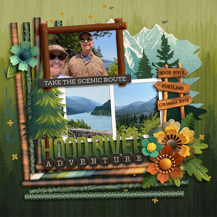 Along the Columbia River