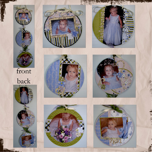 Altered CD Wall Hanging