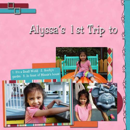 Alyssa - Disney pg 1