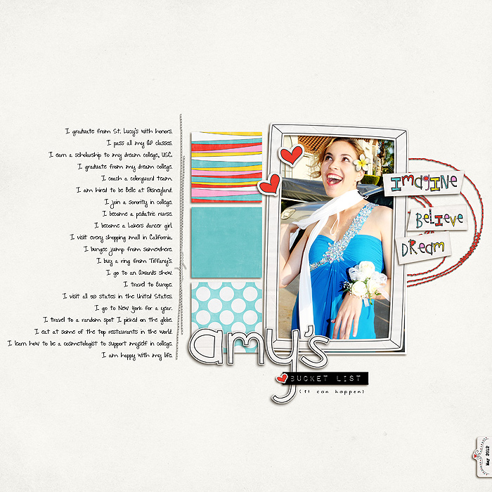 Amy's Bucket List