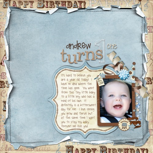 Andrew turns one