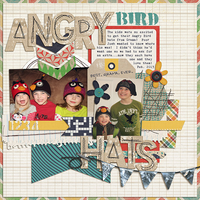 angry bird hats