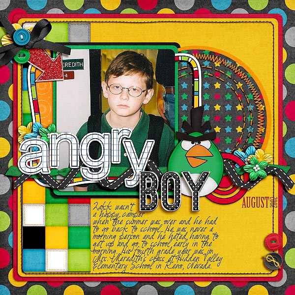 Angry boy