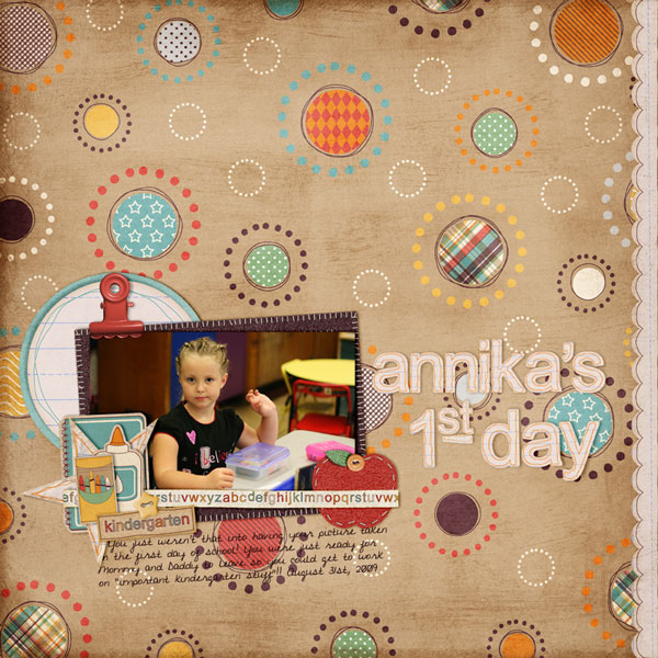 Annika's 1st Day