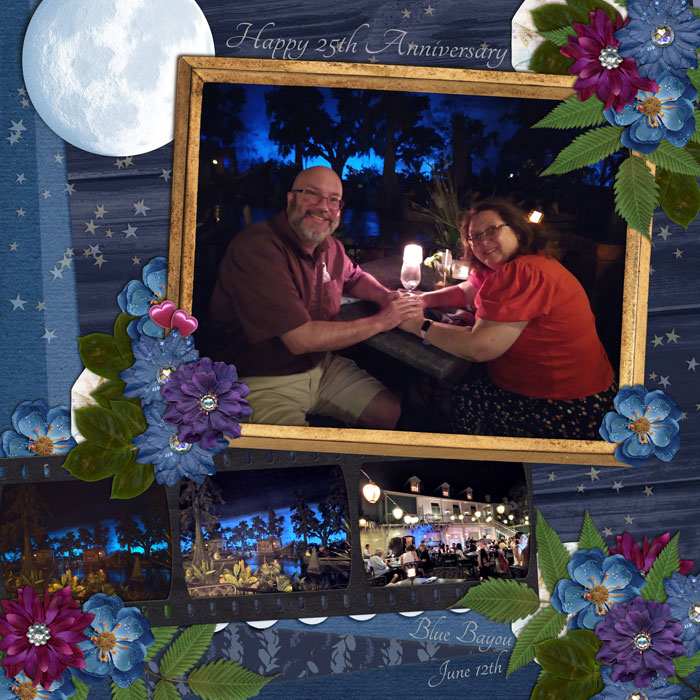 Anniversary at the Blue Bayou