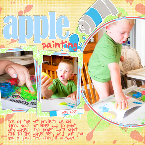 Apple Painting