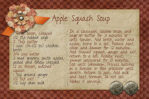 Apple Squash Soup