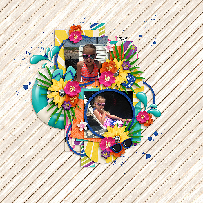 April Bingo Challenge #20: Color Challenge: Tropical Colors