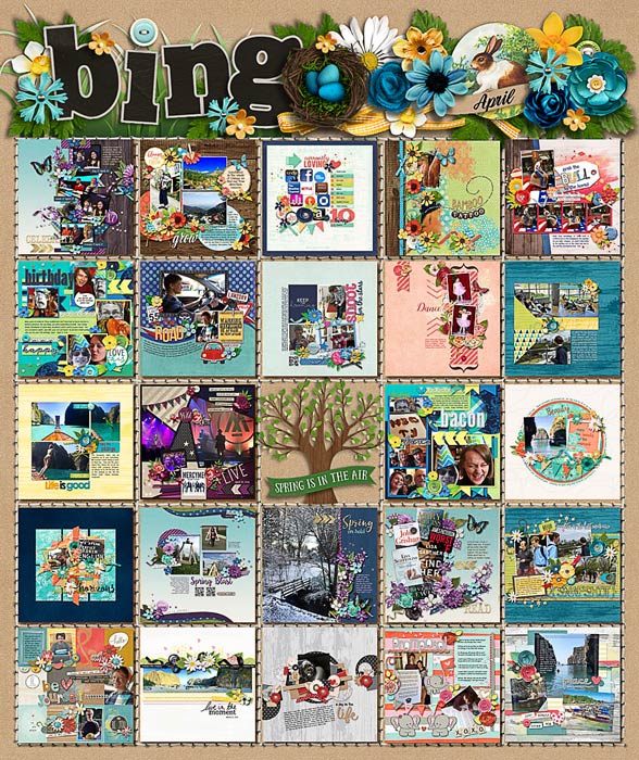 April Bingo