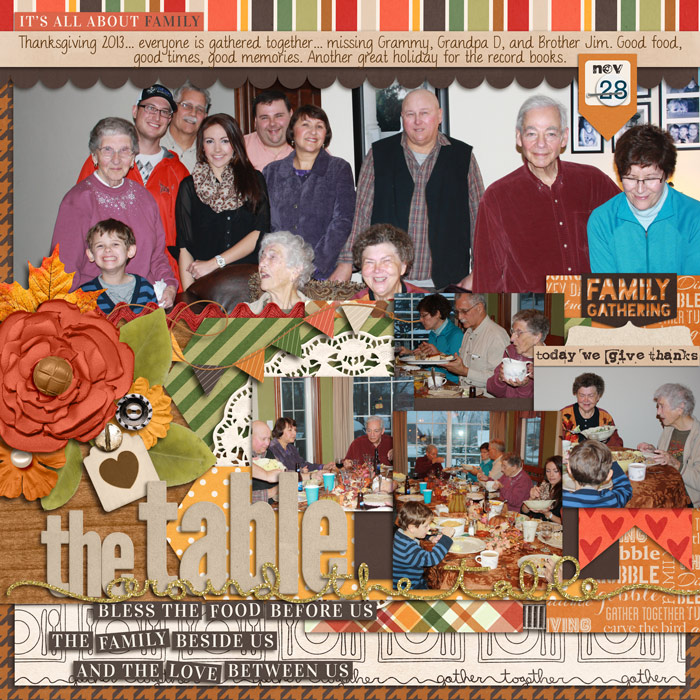 Around the Table - thanksgiving