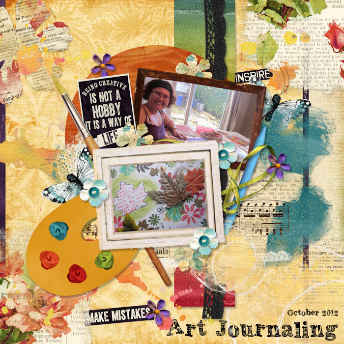Art Journaling October 2012