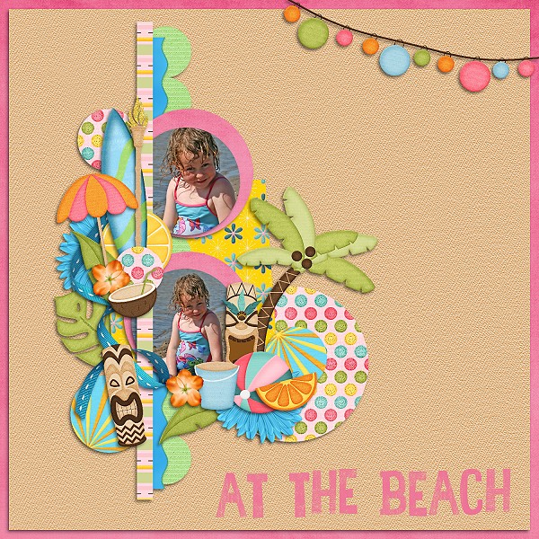 at the beach