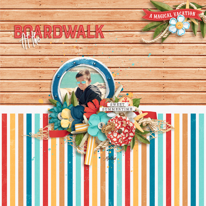 At the boardwalk
