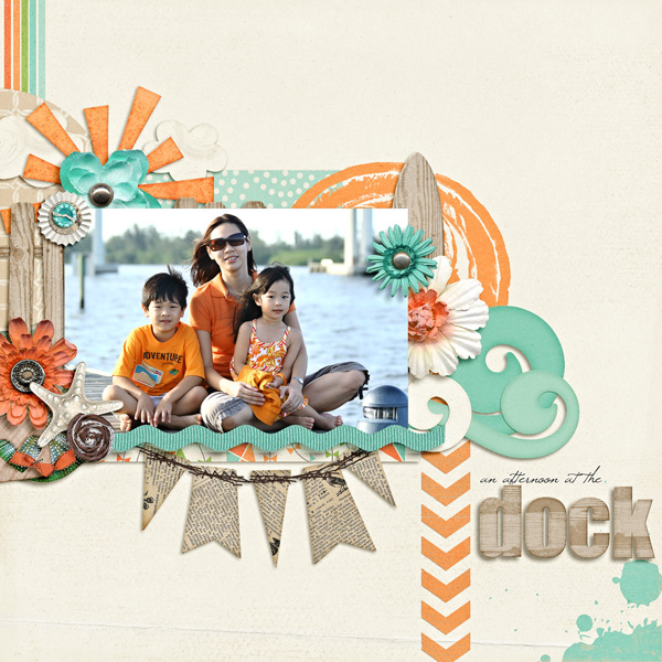 at the dock
