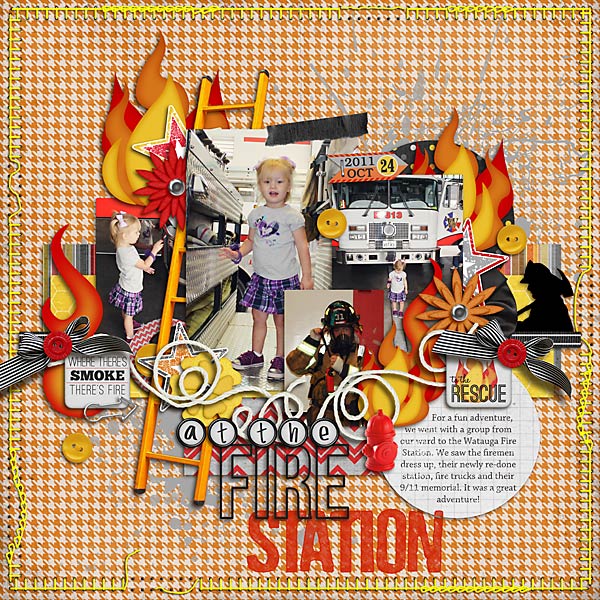 At the Fire Station