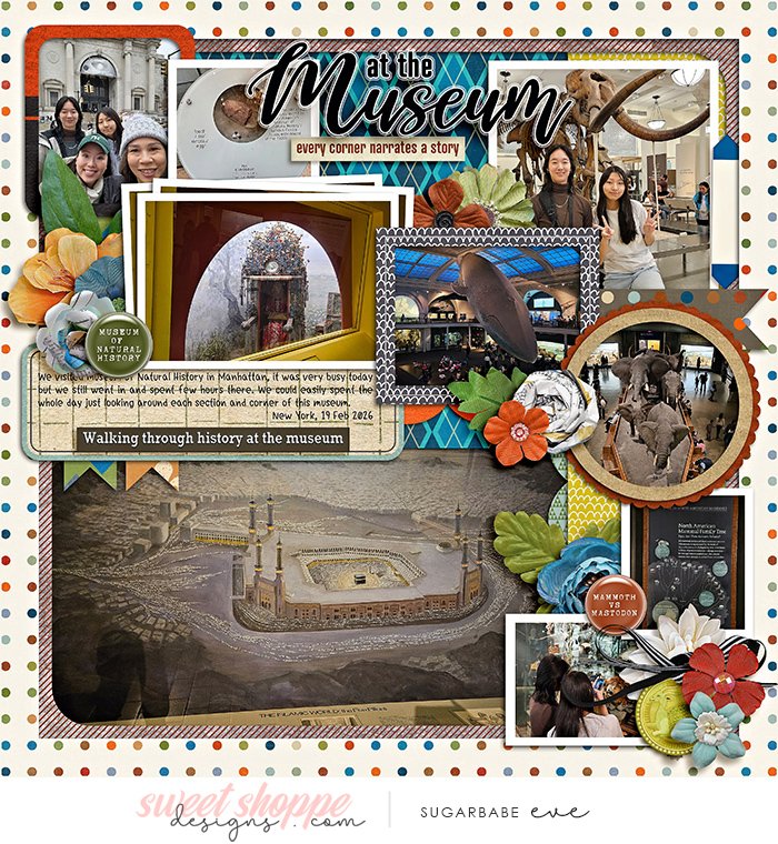 at the museum