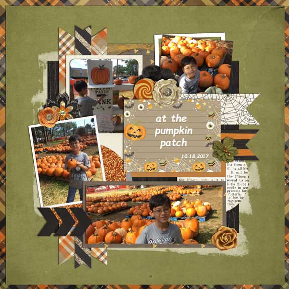 At the Pumpkin Patch