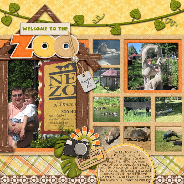 at the zoo, page1