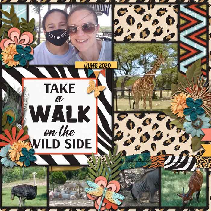 Aug 28 Animal Print Background