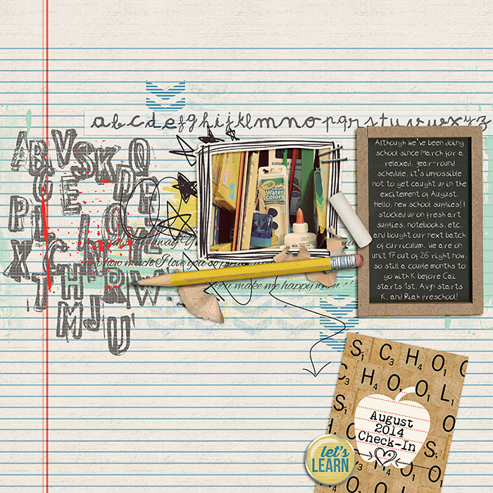 August 2014 School Check-in