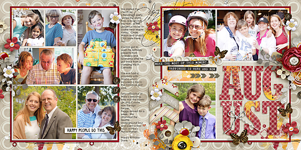 August 2015 recap