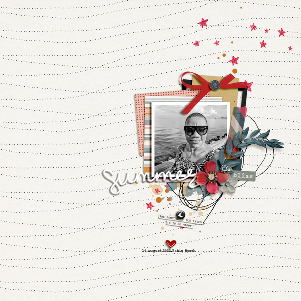 August 2022 - Scrapathon - 13Aug -  Summer Bliss