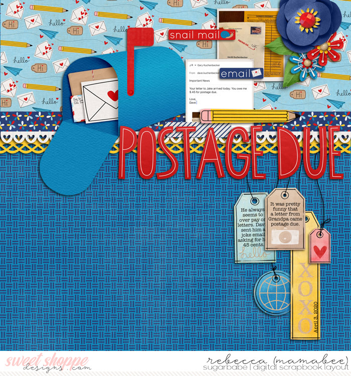 August 4 - Postage Due