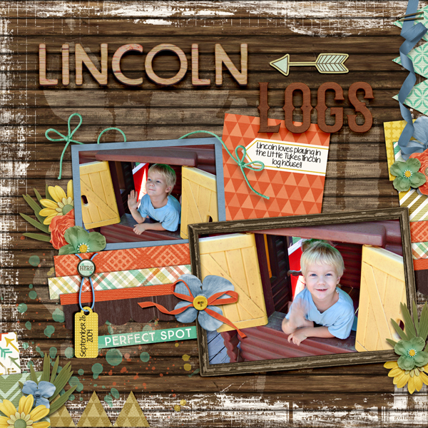 August Bingo #11-Lincoln Logs