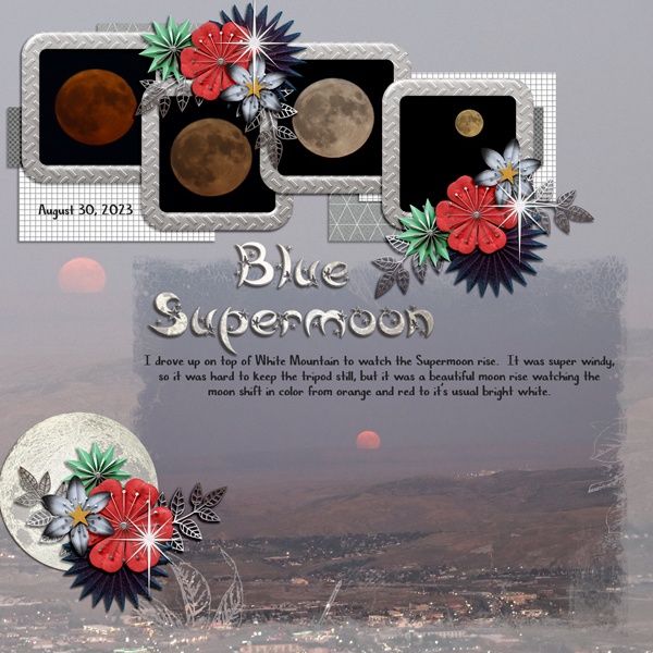 August Supermoon