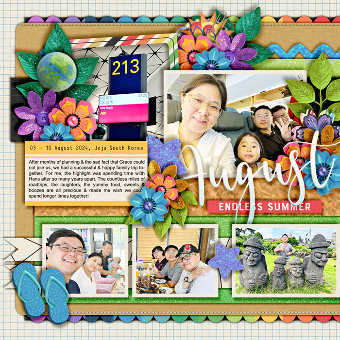 August vacation - left side