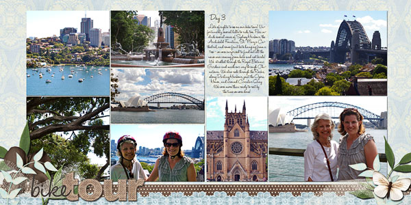 Australia album, bike tour