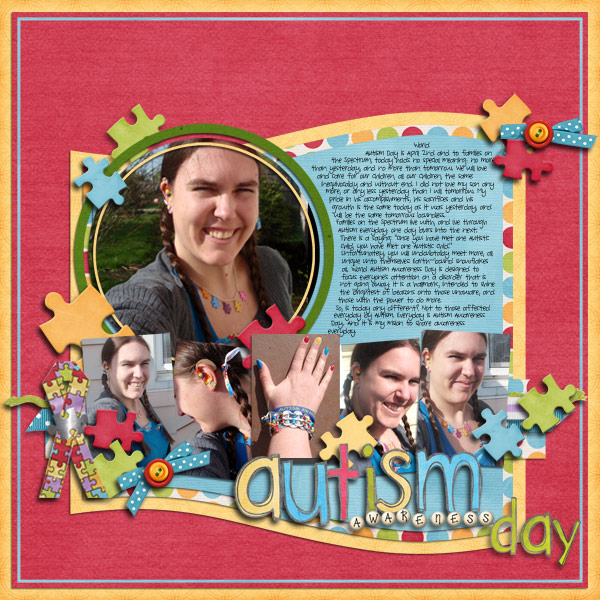 Autism Awareness Day...