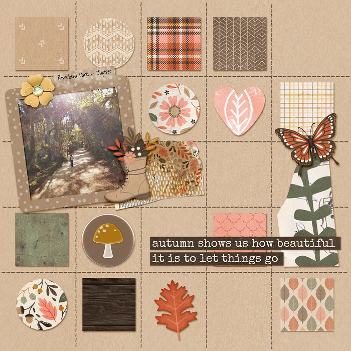 autumn hike small scraps