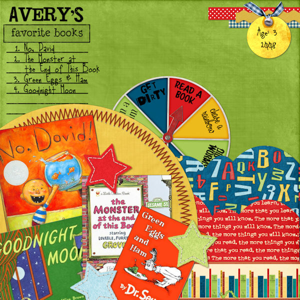 Avery's Favorite Books