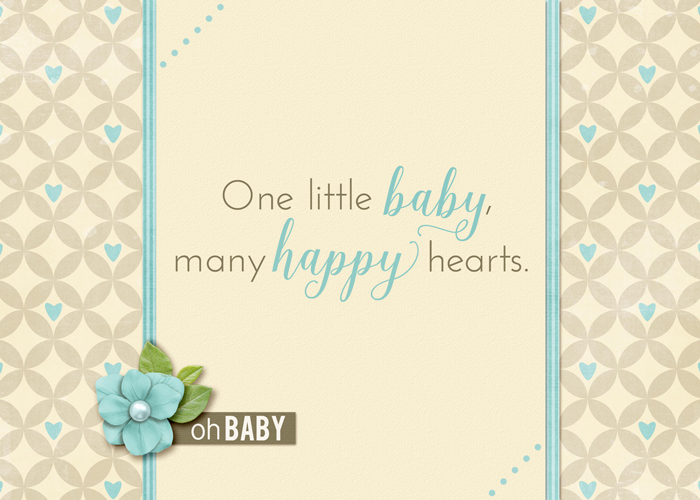 Baby Boy Card Front