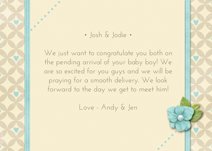 Baby Boy Card Inside
